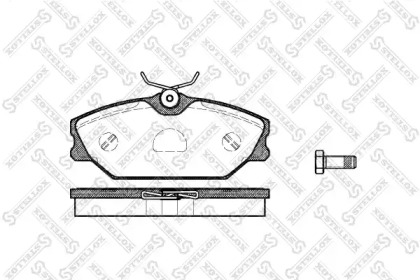 Комплект тормозных колодок STELLOX 219 000B-SX